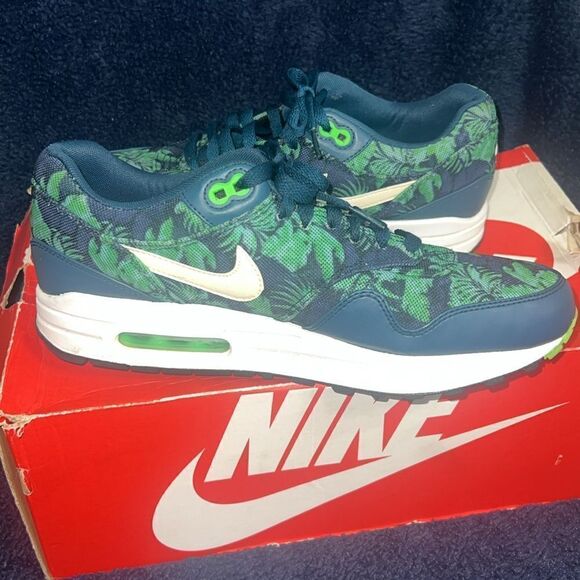 Nike Air Max 1 GPX blue green white